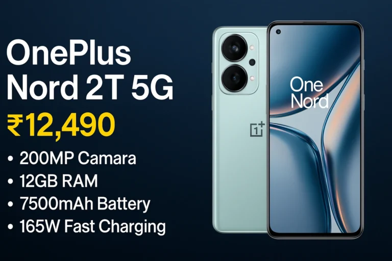 OnePlus Nord 2T 5G Launched